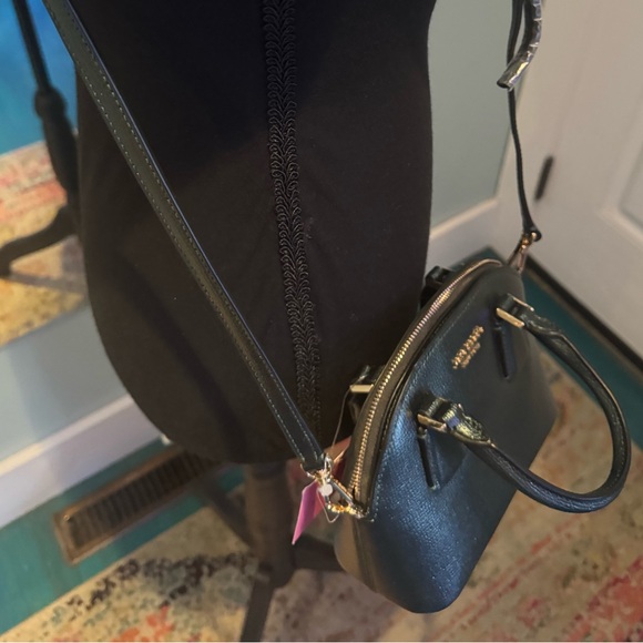 kate spade Handbags - Kate Spade Green Crossbody Leather Dome Satchel